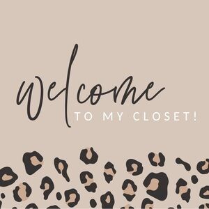 WELCOME TO MY CLOSET